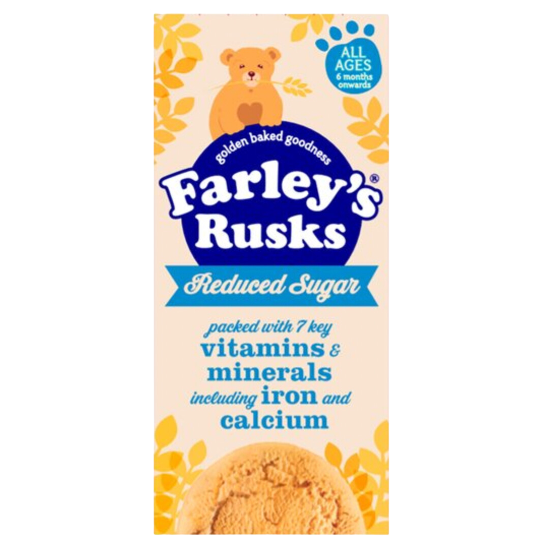 Farleys Rusks Original Reduced Sugar 6 Months Plus