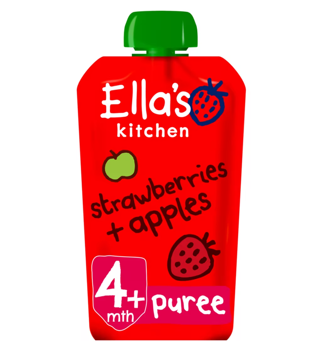Ella's Kitchen Organic Strawberries & Apples 4+ months
