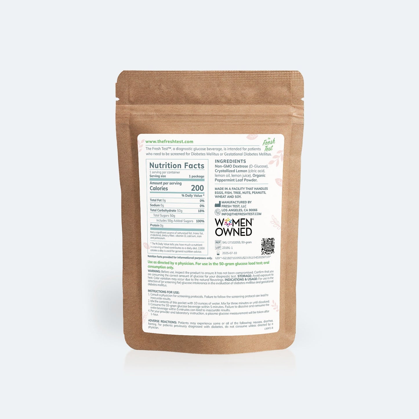 The Fresh Test 50g Powder (1 Pack) FREE REGULAR SHIPPING!