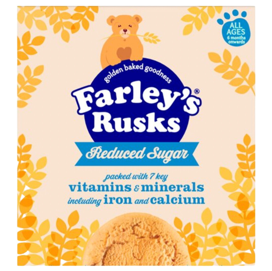 Farleys Rusks Original Reduced Sugar 6 Months Plus