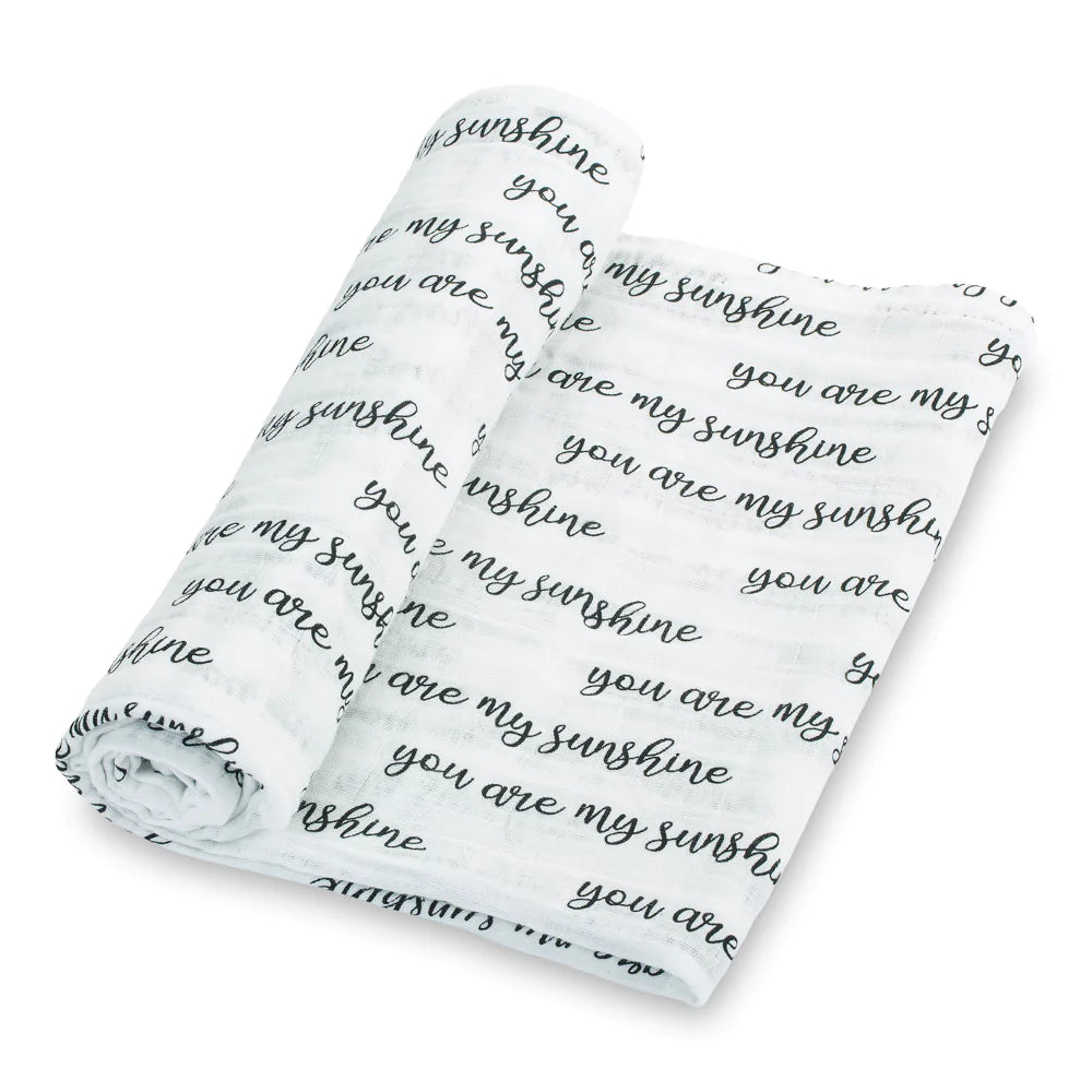 'You Are My Sunshine' 100% Cotton Muslin Blanket