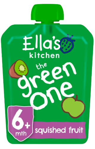 Ella's Kitchen the green one smoothie fruit 90g