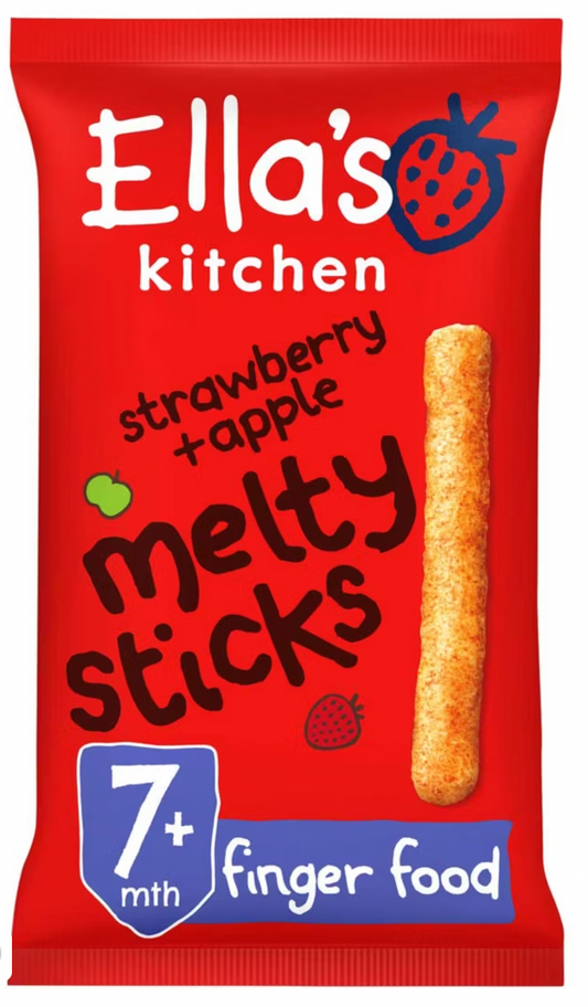 Ella's Kitchen strawberry + apple melty sticks 16g