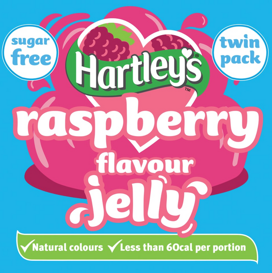 Hartleys Sugar & Dye Free Jello 23G Twin Pack