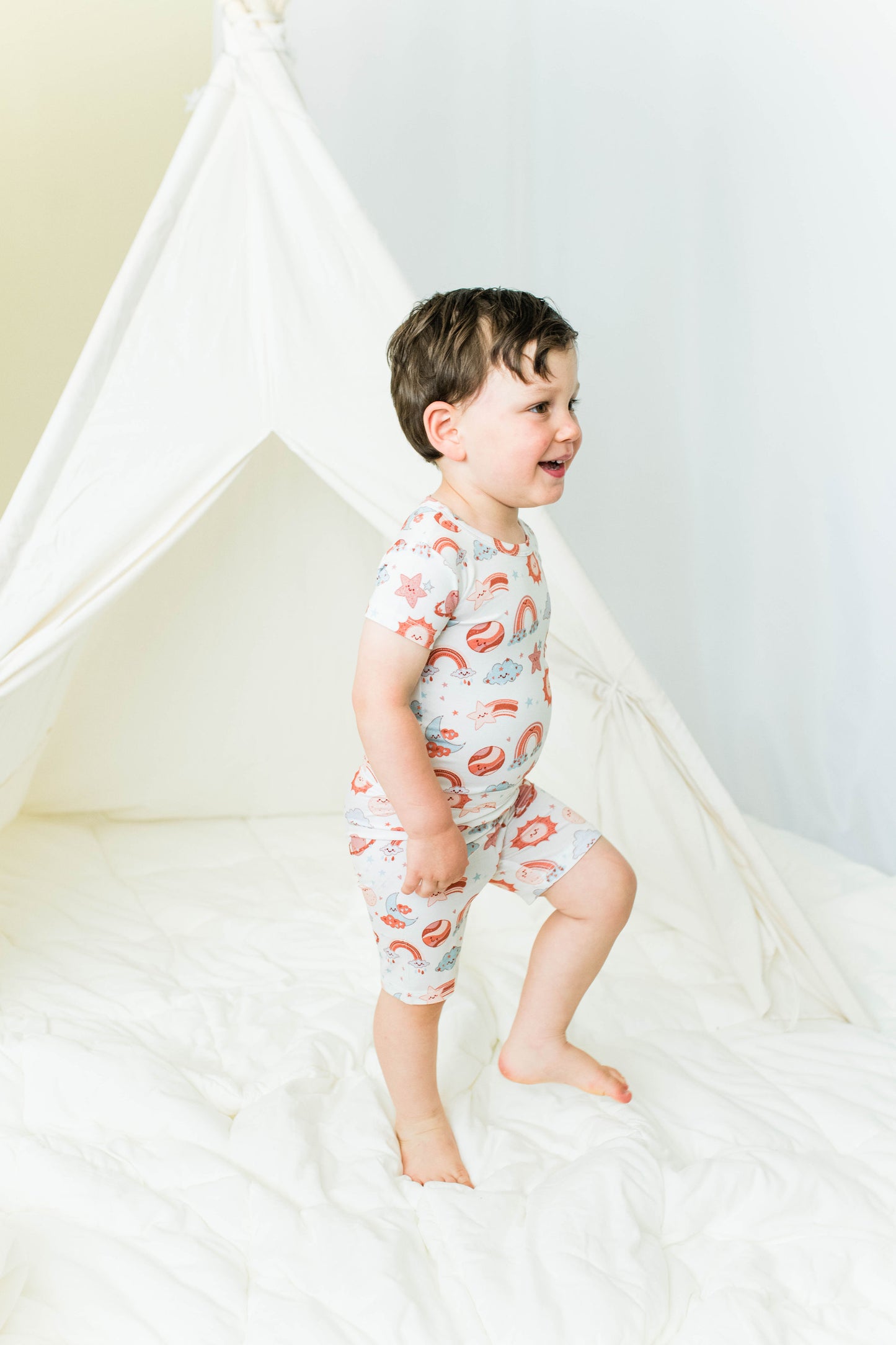 Solar Adventures Two-Piece PJs - Short Set