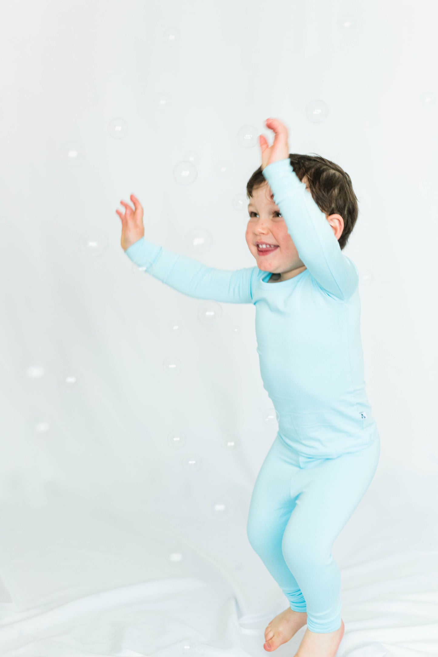 Robins Egg Two-Piece PJs - Long Set