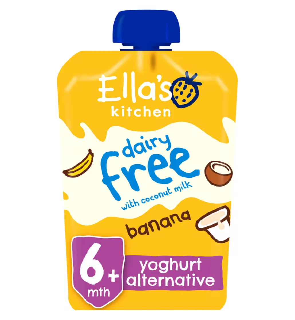 Ella's Kitchen Organic Dairy Free Coconut Yoghurt with Banana 6+ Months 90g