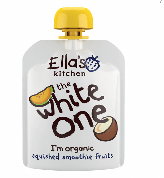 Ella's Kitchen the white one smoothie fruit 90g