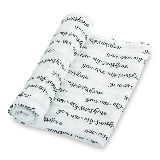 'You Are My Sunshine' 100% Cotton Muslin Blanket